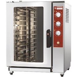  Elektrische oven stoom-convectie, 10x GN 1/1 (530x325 mm), 710x770xh940