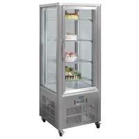  GD881  Polar gebaksvitrine, 1800(h)705(b)705(d)