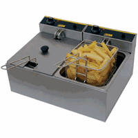  L485  Buffalo friteuse 5 + 5 Liter