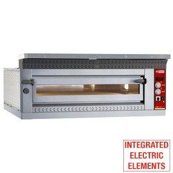  Elektrische pizzaoven "extra large", 6 pizza's Ø 350 mm, 1420x1010xh400