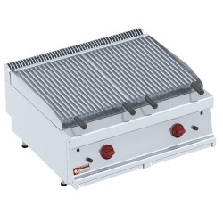  Lavasteengrill - 1/1 module - bakrooster in "Z",  800x700xh330