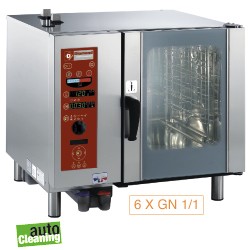  Elektrische oven met boiler, stoom en convectie, 895x845xh830
