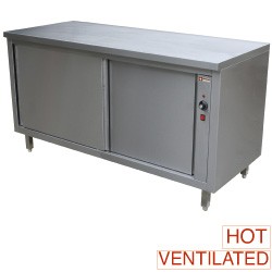 Verwarmde werktafelkasten, 1800x700xh880/900 