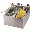  P107  Buffalo friteuse 3+3 liter