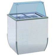  Uitstalvitrine voor roomijs, 170 liter, 780x640xh1185