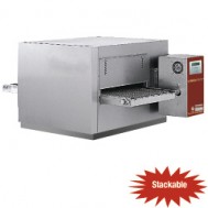  Tunnel-pizza oven geventileerd gas 25-20 pizza's Ø 350 mm, 940x1100xh520