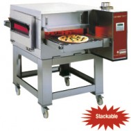  Tunnel-pizza oven geventileerd gas 40-30 pizza's Ø 350 mm, 1280x1720xh570/1110