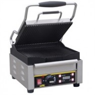 L511  Buffalo contact grill, Platen boven gegroefd, onder glad.