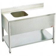 Cheftafel, mm (BxDxH) : 1600x700xh880/900