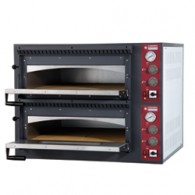  Elektrische oven 2x 4 pizza's, 2 kamers, 980x930xh750