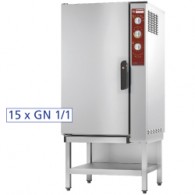  Elektrische oven, opwarmen en behouden van temperatuur 15x GN 1/1 + bevochtiger, 750x780xh1550