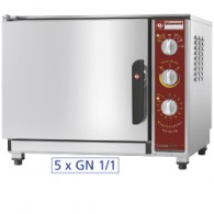  Elektrische oven, opwarmen en warmhouden, 5x GN 1/1 + bevochtiger, 710x770xh600