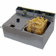  L485  Buffalo friteuse 5 + 5 Liter