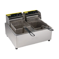 L495  Buffalo friteuse 5 + 5 liter