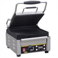 L501  Buffalo contact grill, Beide platen gegroefd.