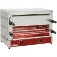  Elektrische toaster-salamander GN 1/1, 2 verdiepingen (520x320), met "Quartz", 640x380xh475