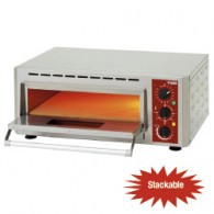 Electric pizza oven, chamber (3 kW) 430x430xh100 mm, 670x580xh270